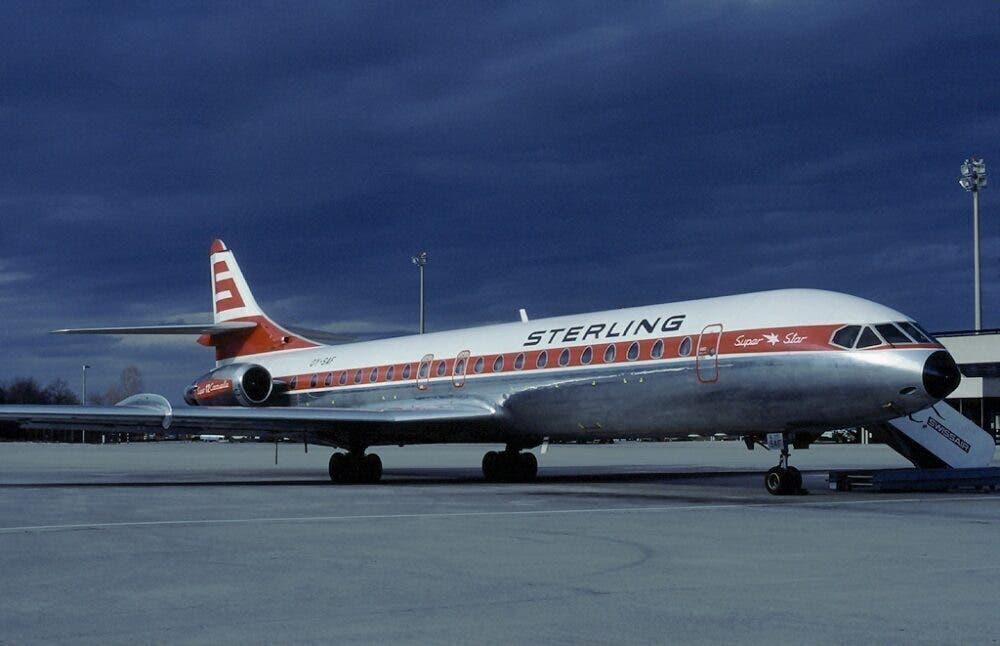 Sterling Airways Sud Aviation Caravelle