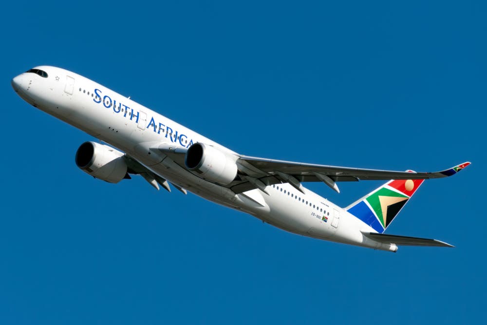 South African Airways Airbus A350-900 ZS-SOC